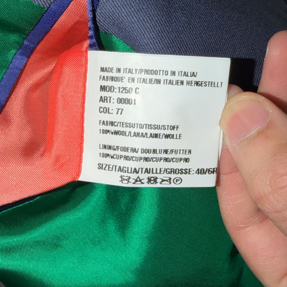 Paul Smith Navy Blazer - Picture 5 of 8